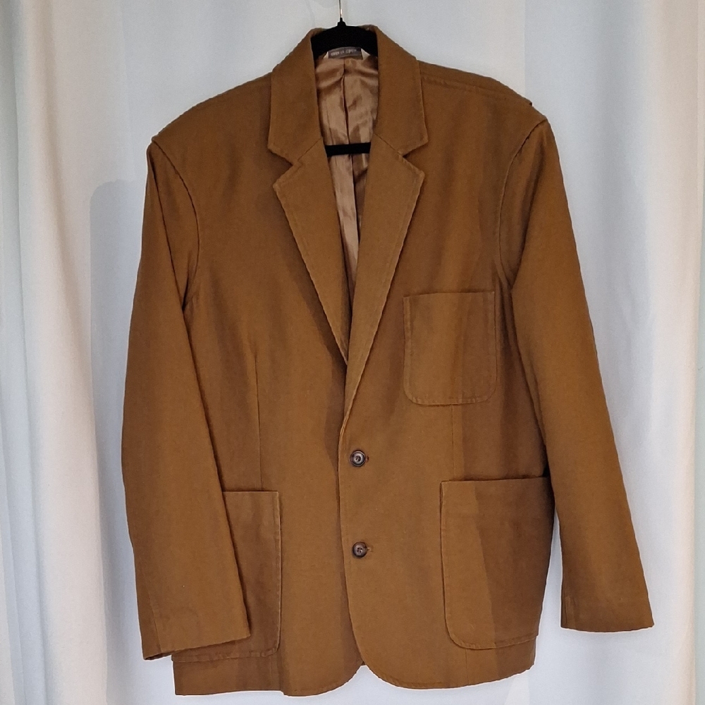 Duluth Trading Co Flex Fire Hose Presentation Brown Blazer Size XL